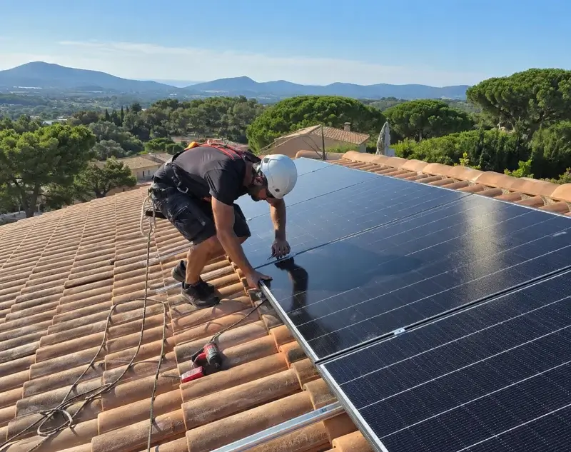 Installateur panneaux solaires Harskirchen — pose photovoltaïque sur toiture