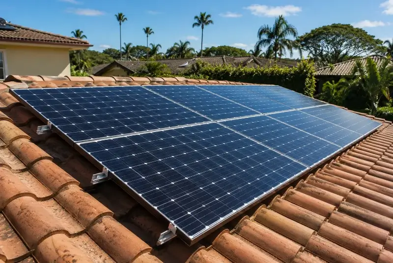 Installation de panneaux solaires à Harskirchen